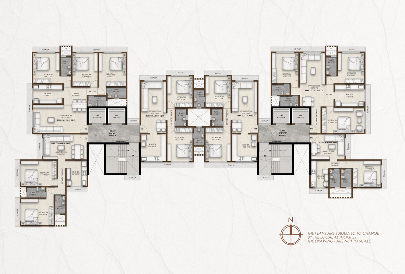 FALCON CREST Floor Plan